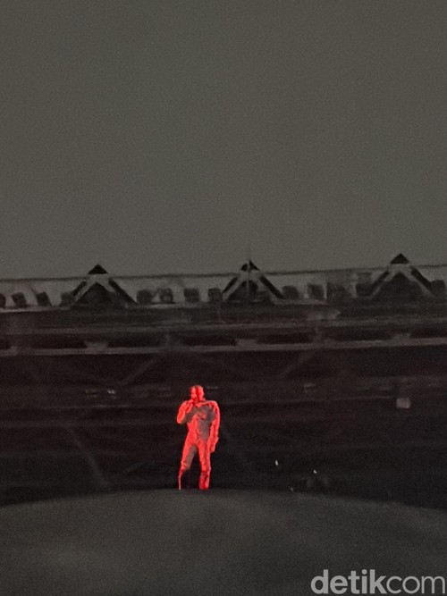 Kanye West tampil dalam Ye Live in Jakarta di Stadion Utama Gelora Bung Karno pada Sabtu (24/10/2026) malam.