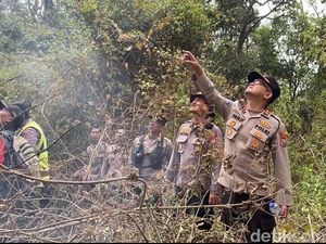 Polisi Selidiki Penyebab Kebakaran Gunung Arjuno-Welirang