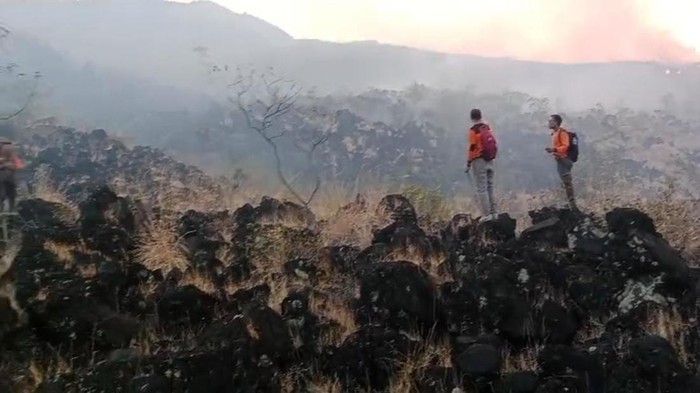 Kebakaran lahan dan hutan di Gunung Ciremai sudah padam