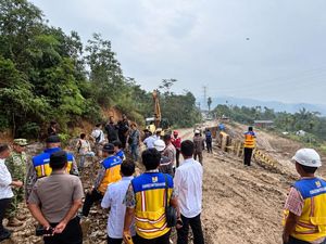 Jalur Tarutung-Sipirok Kembali Terbuka, Perbaikan Permanen Jalan Amblas Dikebut
