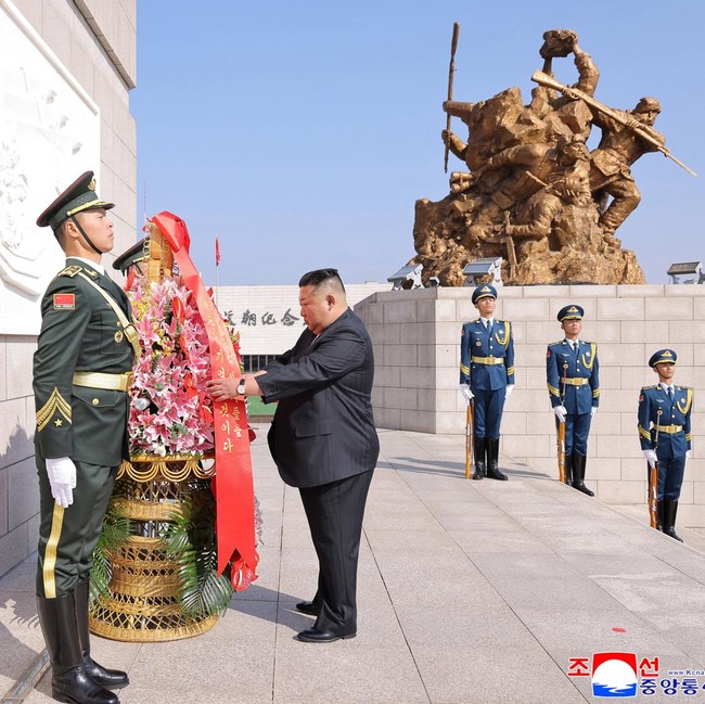 Kim Jong Un Kenang Peran Tiongkok dalam Perang Korea