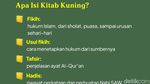 Kitab Kuning, Buku Pelajaran Santri yang Tulisannya Gundul tapi Isinya Dalam!