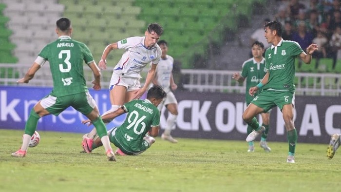 Laga antara PSMS melawan PSIS pada pekan tujuh Championship 2026/2027 di Stadion Utama Sumatera Utara, Medan, pada Minggu (25/10/2026).