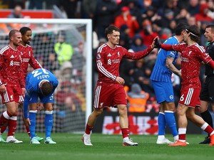 Liverpool Vs Brighton: The Reds Unggul 2-0 di Babak Pertama