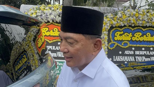 Menhan Sjafrie (Adhfar/detikcom)