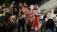 Halloween di Hong Kong Makin Ramai, Pelaku Usaha Kecipratan Untung