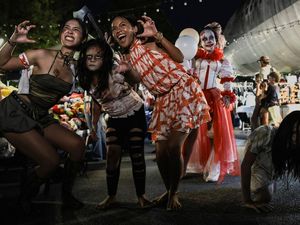 Halloween di Hong Kong Makin Ramai, Pelaku Usaha Kecipratan Untung