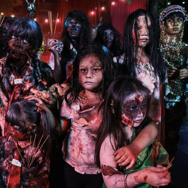 Seram hingga Unik, Kontes Kostum Halloween Meriah di Bangkok