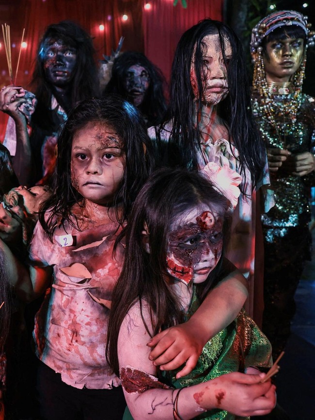 Seram hingga Unik, Kontes Kostum Halloween Meriah di Bangkok