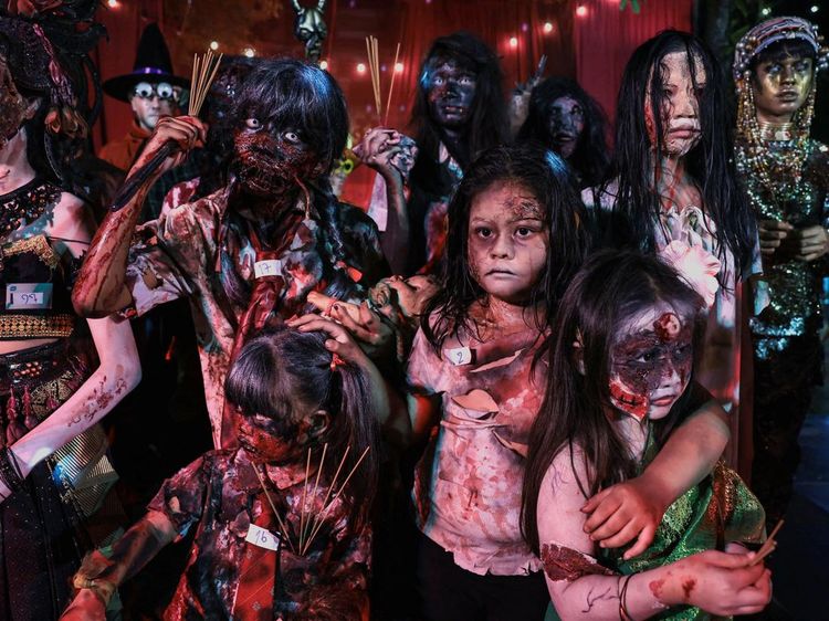 Seram hingga Unik, Kontes Kostum Halloween Meriah di Bangkok