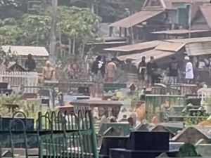 Tawuran Warga Sapiria Vs Borta di Pemakaman Tallo Makassar