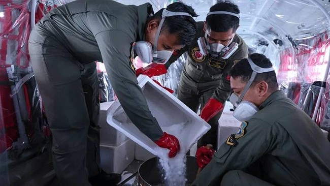 7,2 Ton Bahan Semai Ditabur, Kalteng Berpotensi Hujan hingga Akhir Oktober