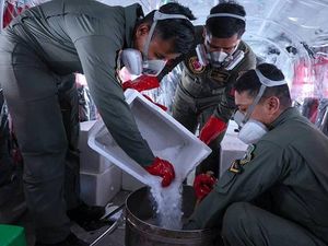 7,2 Ton Bahan Semai Ditabur, Kalteng Berpotensi Hujan hingga Akhir Oktober