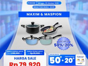 Serbu! Alat Masak Diobral di Transmart Full Day Sale