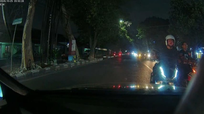 Arogansi gerombolan pemotor di Kota Malang