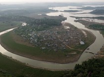 Kampung yang Hilang di Banten Muncul Lagi Saat Waduk Karian Mengering