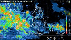 BMKG Ungkap Sumatera dan Kalimantan Berpotensi Hujan Hari Ini
