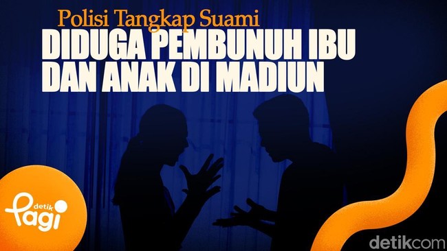 Video: Polisi Tangkap Suami Diduga Pembunuh Ibu dan Anak di Madiun