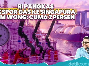 Menakar Efek Domino RI Pangkas Ekspor Gas ke Singapura