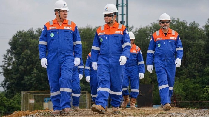 Direktur BSP saat kunjungan kerja (Foto: Dok PT BSP)