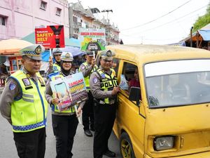 Hari Pertama Operasi Patuh, Polda Riau Fokus Edukasi Tertib Lalu Lintas