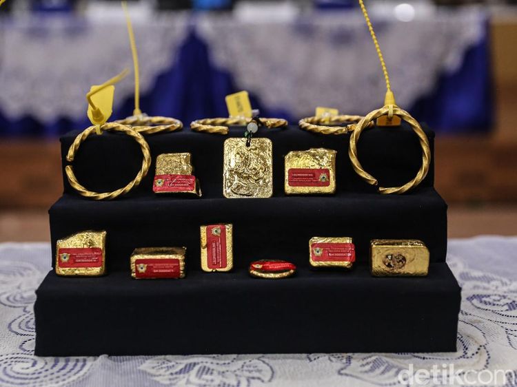 Emas Rp61,9 Miliar Nyaris Diselundupkan ke Luar Negeri