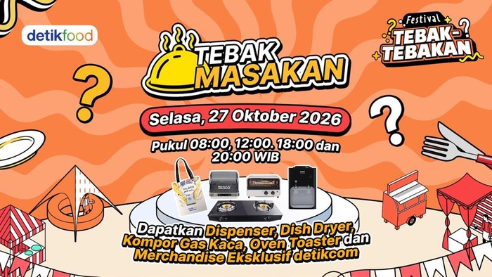 Ayo Gabung! Tebak Masakan Buat Dapatkan Hadiah Keren Ini