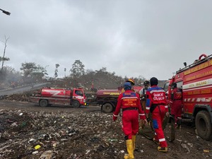 Hari Keenam Kebakaran TPA Supiturang Malang, Hotspot Masih Tersisa
