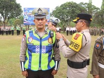 Polres Banyuasin Gelar Operasi Patuh Musi 2026, Kapolres Imbau Pengendara Tertib