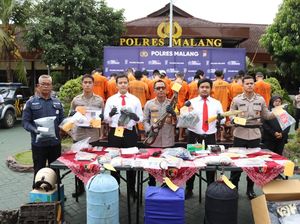 Operasi Sikat Semeru 2026: Polres Malang Ungkap 273 Kasus, Ringkus 129 Tersangka