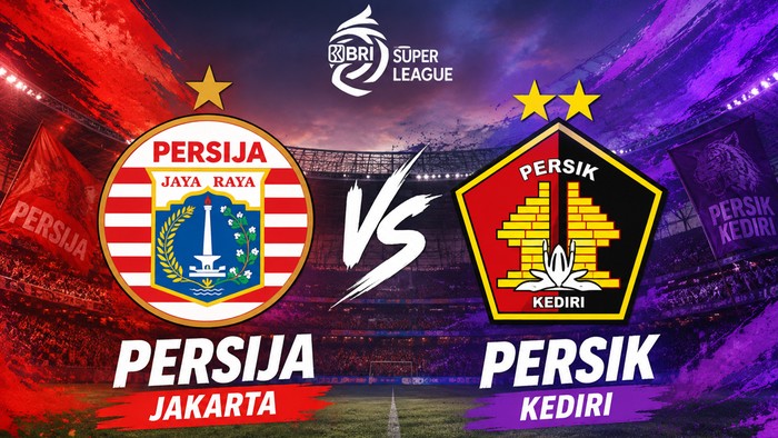 Laga Persija Jakarta vs Persik Kediri