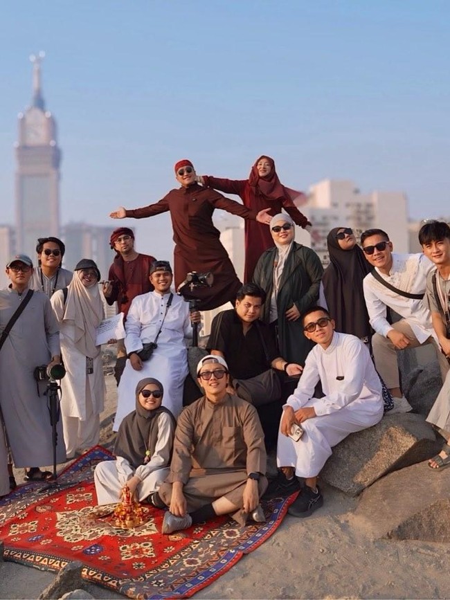 Meisita, Raffi, dan Irfan Hakim Tegang Muncul Ancaman Serangan Udara saat Umrah