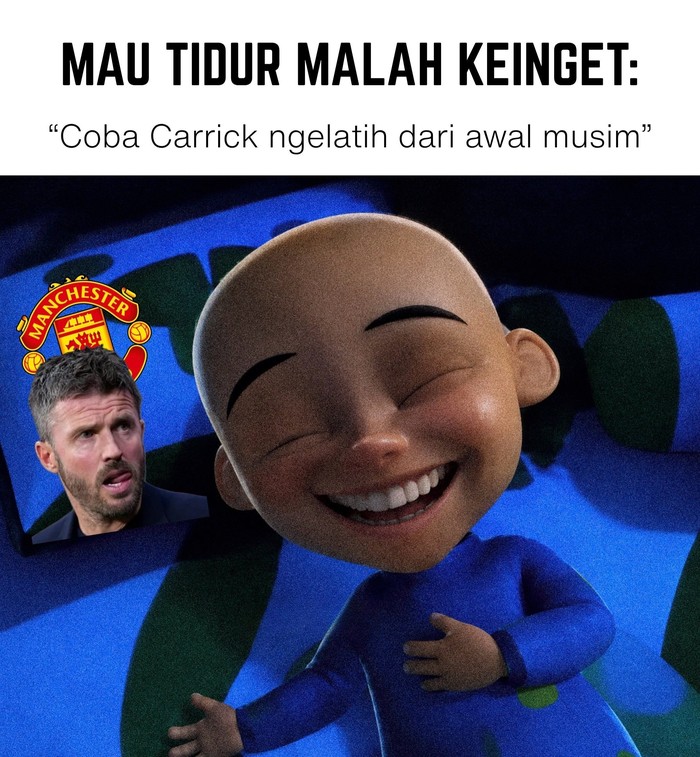 Barcelona dan MU Kalah, Meme Menohok 'Badut Merah Biru' Bikin Nyesek