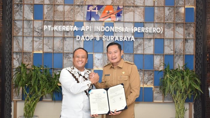 MoU Pemkab Lamongan dengan KAI