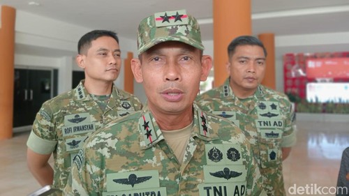 Pangdam XXX/Rinambora Mayjen TNI Edi Saputra ditemui di kantor Gubernur NTB, Senin (26/10/2026).