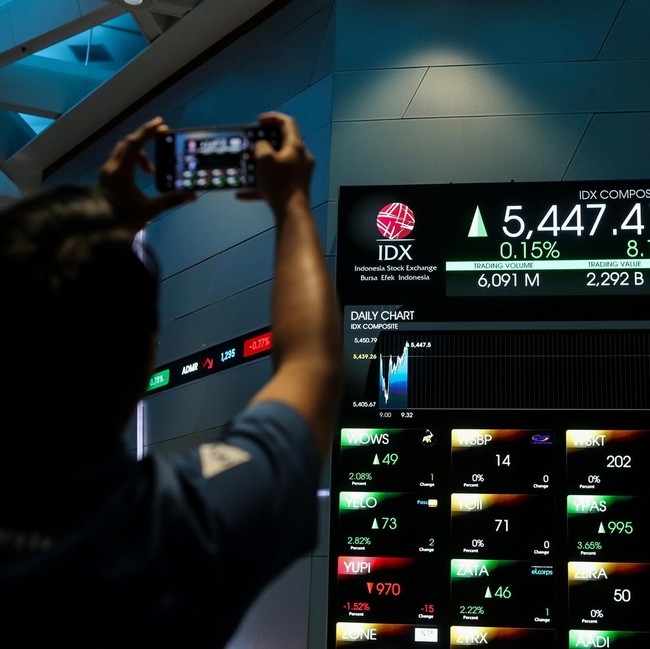 Pembukaan IHSG Senin, Indeks Naik Tipis
