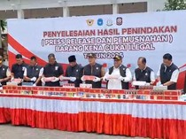 Peredaran Rokok Ilegal di Lamongan Diburu, 835 Ribu Batang Dimusnahkan