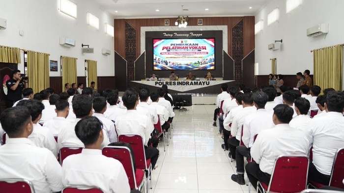 Peserta pelatihan kerja di Indramayu