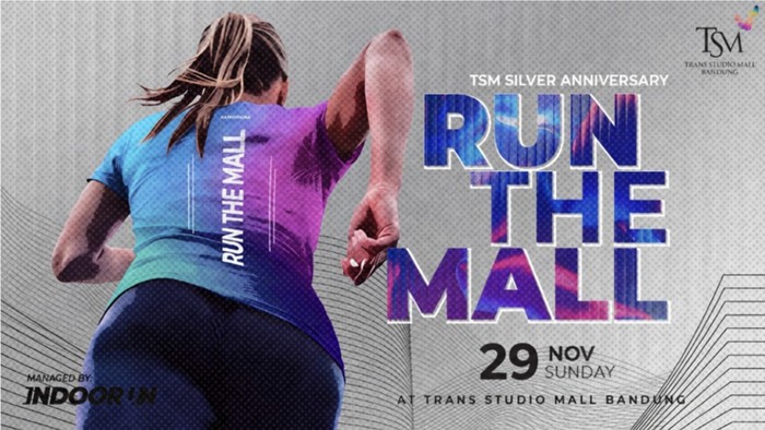 Mulai Rutin Lari? Yuk Coba Fun Run 5K di Dalam Mall, Cocok untuk Pemula