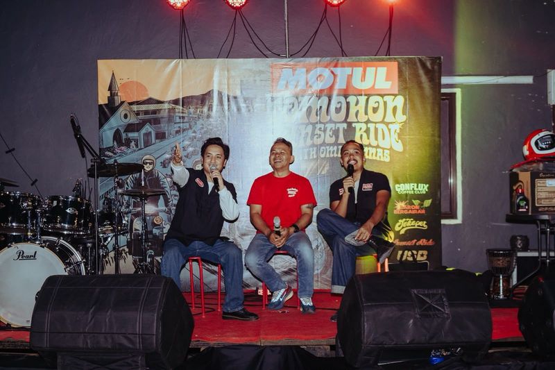 Sunset Ride x Motul di Tomohon, Komunitas Motor Kustom Jajaki Kolaborasi dengan Pemerintah Daerah.