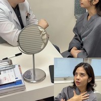 Sebelumnya Tiwi diketahui menjalani operasi plastik di Korea. Ada 5 prosedure operasi yang dijalaninya selama 9 jam.&nbsp;Foto: Instagram/@tentangtiwi/@indonesia_banobagi