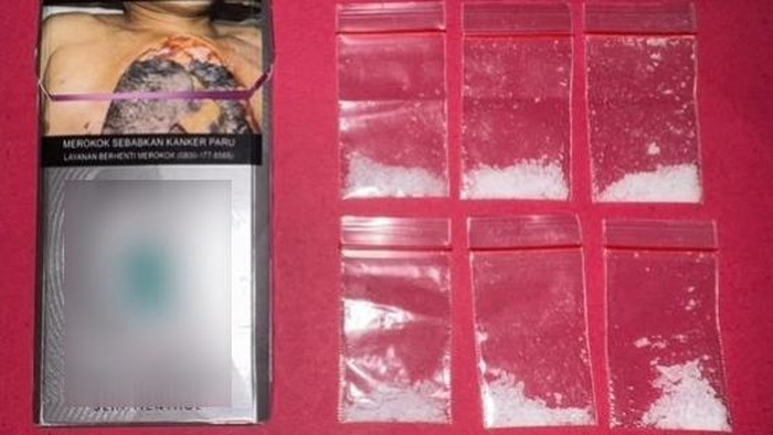 Tak Kapok, Residivis Asal Kukar Ketahuan Sembunyikan Sabu di Bungkus Rokok