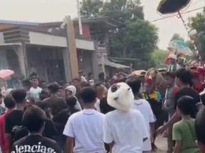 Video: Ribut-ribut Remaja Saat Karnaval di Polman gegara Senggolan