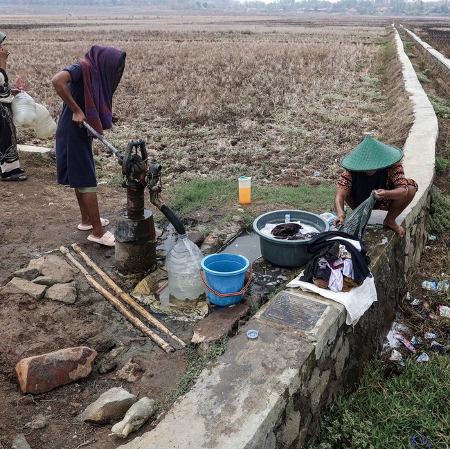 75 Persen Wilayah Indonesia Masih Kemarau, Warga Bekasi Andalkan Sumur Pompa