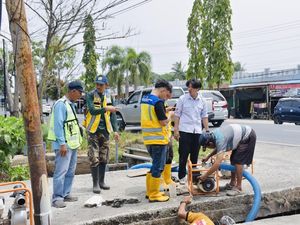 Lima Pompa Diturunkan Atasi Kekeringan Sawah di Bengkulu
