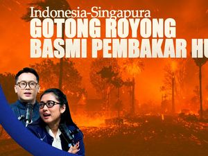 Indonesia-Singapura Gotong Royong Basmi Pembakar Hutan