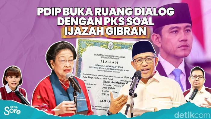 PDIP Buka Ruang Dialog dengan PKS Soal Ijazah Gibran