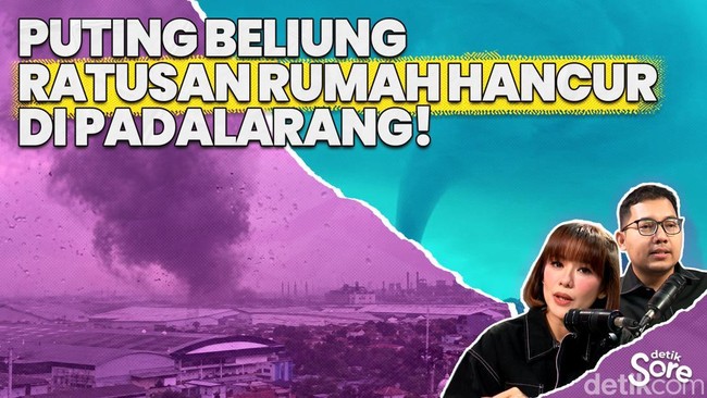 Video: Tiga Desa dan Ratusan Rumah Terdampak Puting Beliung Padalarang