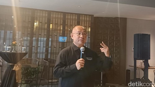 Direktur Operasi ITDC, Troy Reza Warokka, saat ditemui di Pullman Hotel Mandalika, Selasa (27/10/2026). (Foto: Edi Suryansyah/detikBali)
