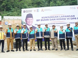 Donny Oskaria dan Andre Rosiade Tinjau Pembangunan Flyover Sitinjau Lauik